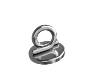 Buton Lingual Colabil Baza Rotunda cu inel Cerc 10 bucati/set 3B 