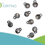 Buton Lingual Colabil Baza Rotunda cu inel 10 bucati/set 3B
