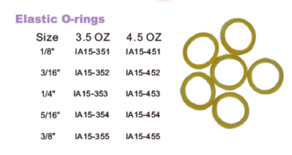Elastice Inraorale/Extraorale O-rings