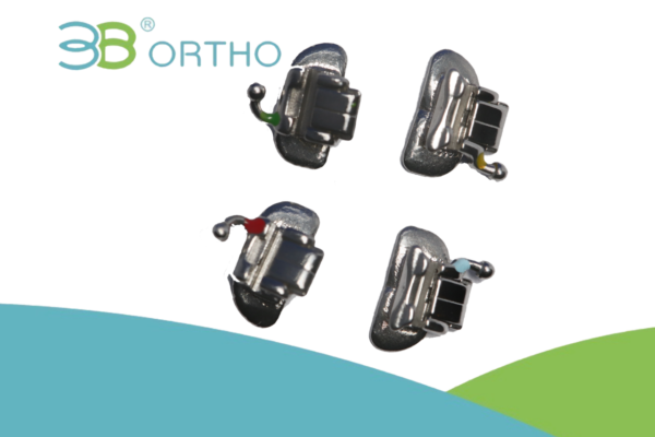 Tubusoare colabile Molar 1 auto-ligaturanti MBT 4 bucati/set 3B