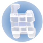 Bracketi Ceramic Ice Crystal MBT 22 U/L 20 bucati/Kit 3B