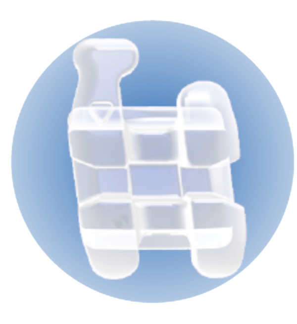 Bracketi Ceramic Ice Crystal MBT 22 U/L 20 bucati/Kit 3B